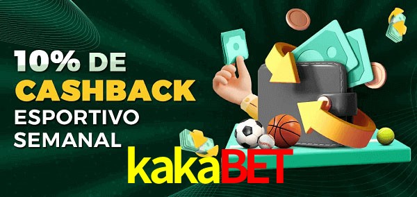 10% de bônus de cashback na kakabet