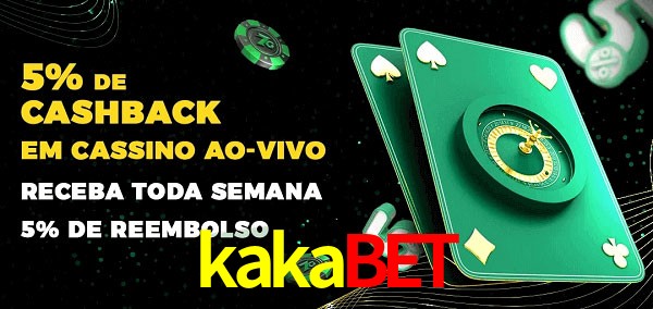 Promoções do cassino ao Vivo kakabet
